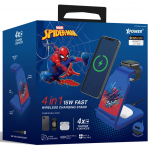 XPower WLS6 4合1多功能無線充電板 (蜘蛛俠系列)